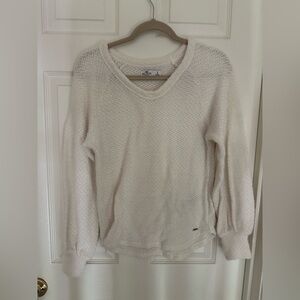 Hollister Women's Soft White Sweater